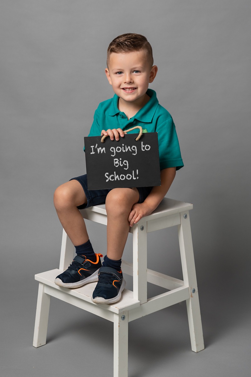 Pre-school leavers photoshoot
