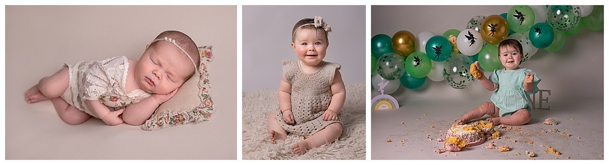 Watch me grow 1st year photography package Spalding 